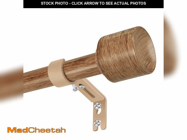Lot 74-14204877 - 1Ã¢â¬Â Diameter Curtain Rods Itself is 30 to 90 inch 2 Pack Fit 30-84 inch Window with Heavy Duty ...