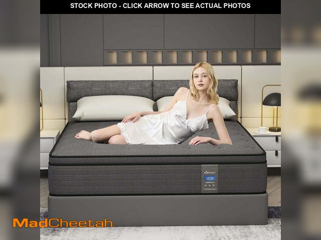 Lot 74-12892374 - 14 Inch Twin Mattress in a Box Gel Memory Foam Hybrid Mattress with individually Pocket Springs Cert...