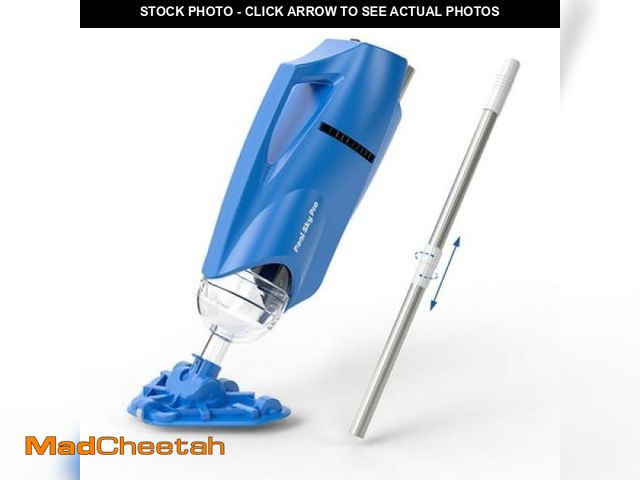 Lot 74-12158033 - PoolSky Handheld Pool Vacuums  Cordless Pool Vacuum for Above Ground Inground Pools Spa Hot Tub Clea...