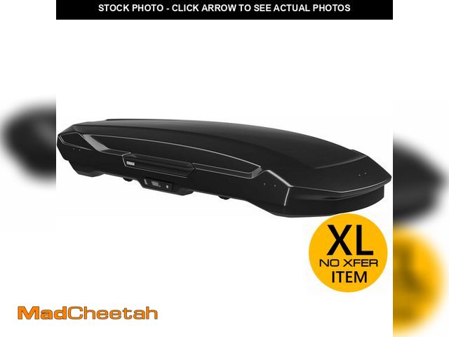 Lot 74-12899513 - Thule Motion 3 Rooftop Box, Black - UNUSED