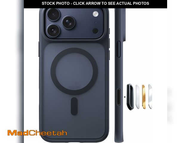 Lot 74-13966269 - TORRAS Stronger Magnetic &amp; Shockproof for iPhone 17 Pro Max Case, Fit for MagSafe, Military Grad...