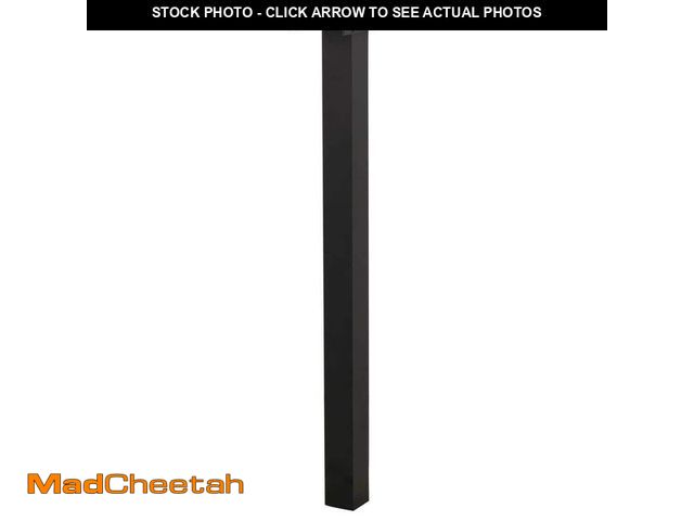 Lot 74-12988723 - *SCRATCHED* Architectural Mailboxes Brighton Aluminum, Top Mount, Mailbox Post, Black *SCRATCHED*  -...