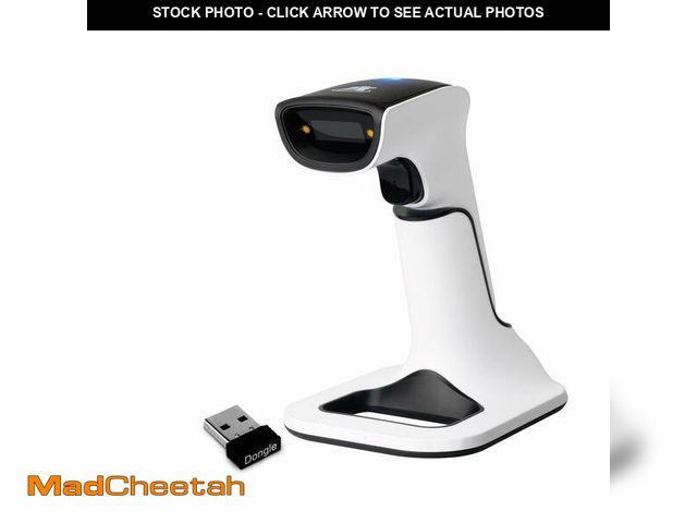 Lot 74-12977526 - ScanAvenger Wireless Portable 1D&amp;2D with Stand Bluetooth Barcode Scanner: 3-in-1 Handheld Scanne...