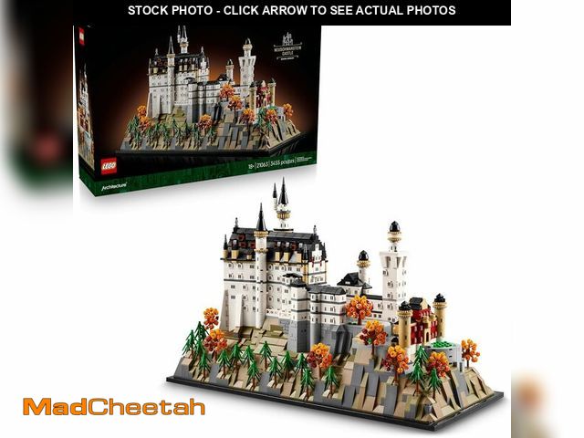 Lot 74-14216633 - LEGO Architecture Neuschwanstein Castle Building Set - Collectible Bavarian Castle Model Kit for Art...