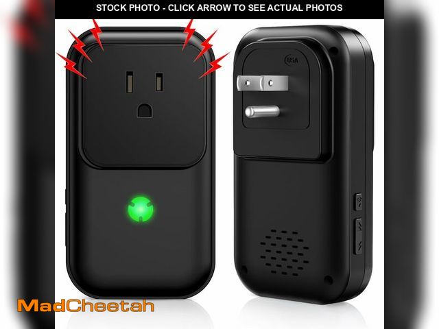 Lot 74-12458010 - Power Failure Alarm, Freezer Power Outage Alarm 7 Sirens, Freezer Alarm with 0-110dB Adjustable LED ...