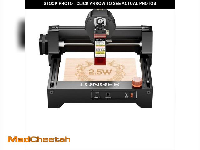 Lot 74-14182287 - JAZAVA LONGER RAY5 Mini 2. 5W Laser Engraver 12000mm/min High-Speed Cutter for Wood, Metal, Acrylic,...