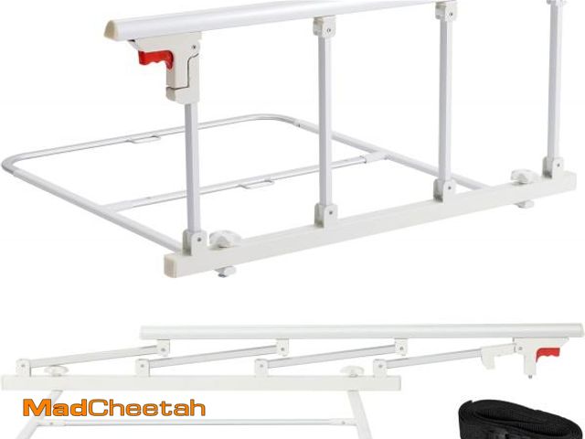 Lot 74-12400070 - Real Relax Bed Rails for Elderly Adults Safety, Folding Bed Railings for Seniors Fit Full Twin King ...