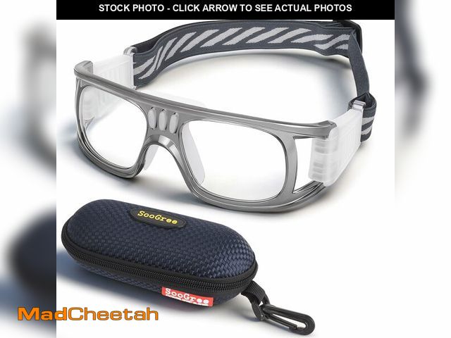 Lot 74-13548641 - Sports Goggles Glasses Men Racquetball Basketball Football Eyewear Protective Glasses Shock Collisio...