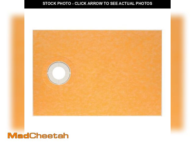 Lot 74-12893814 - Schluter Kerdi Shower Tray - Off-Center Outlet - 38" X 60" - UNUSED