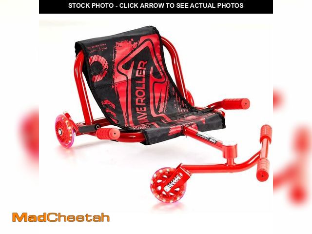 Lot 74-12664781 - VEVOR Ride on Scooter, Load Capacity of 132 lbs, Swing Side-to-Side for Amazing Ride Powered by Zig-...