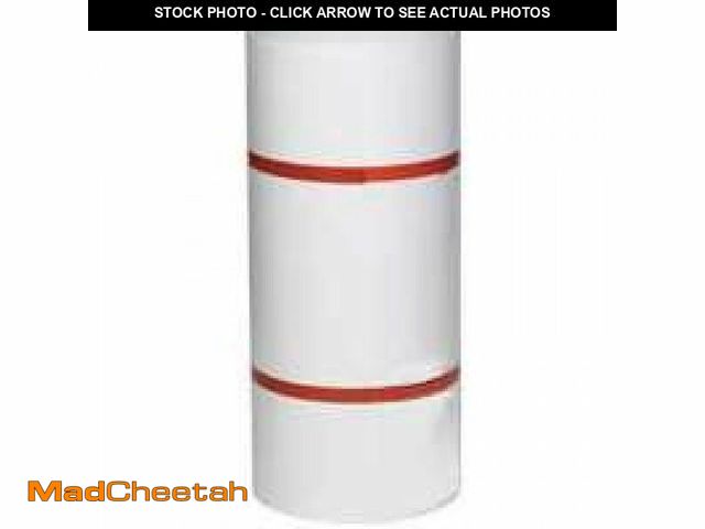 Lot 74-14080984 - Amerimax 6912458 Trim Coil, 50 ft L, 0.021 Gauge, Aluminum, Bright White - UNUSED
