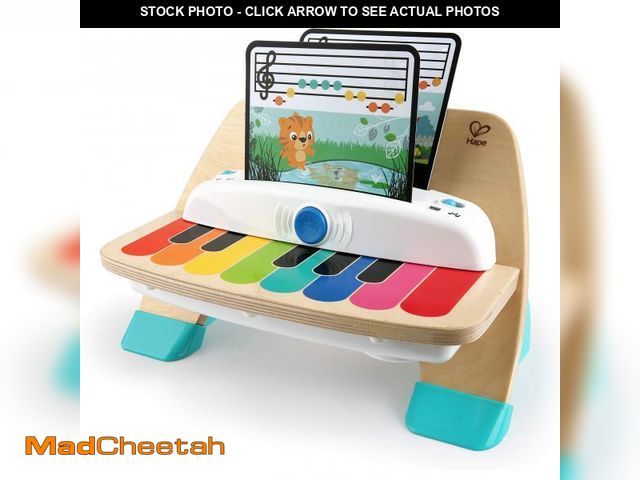 Lot 74-12433118 - Baby Einstein and Hape Magic Touch Wooden Toy Piano, Montessori Musical Learning Toy for Babies and ...