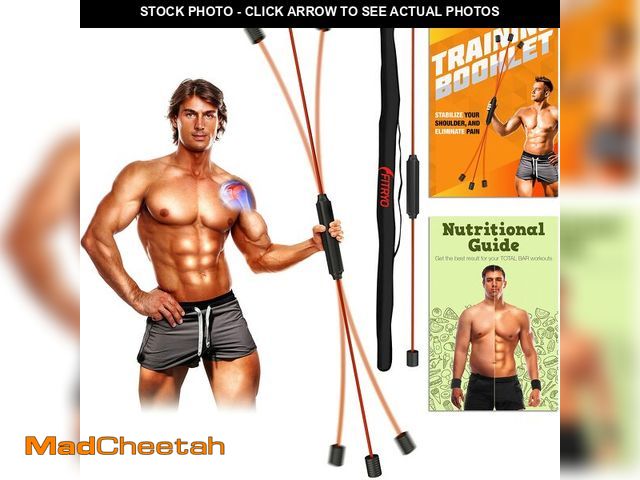 Lot 74-12762643 - Fitryo Flex Fitness Body Bar for Physical Therapy &amp; Rotator Cuff Relief - Shoulder Rehabilitatio...