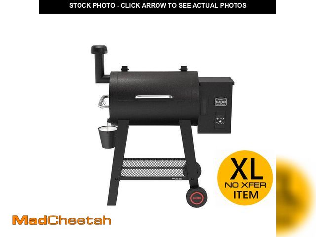 Lot 74-14306804 - Nexgrill Oakford 28A - 28 in. Pellet Grill and Smoker in Black - UNUSED