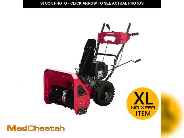 Lot 74-13692827 - A-iPower 24 in. 212 cc Self Propelled 2-Stage Gas Snow Blower with Electric Start and LED Light For ...