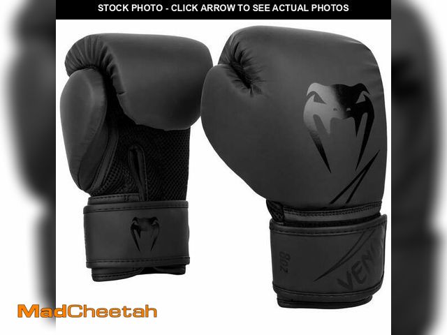 Lot 74-12556415 - Venum Classic Kids Boxing Gloves - Black/Black - 8 oz - Unisex - For bag and sparring training - UNU...