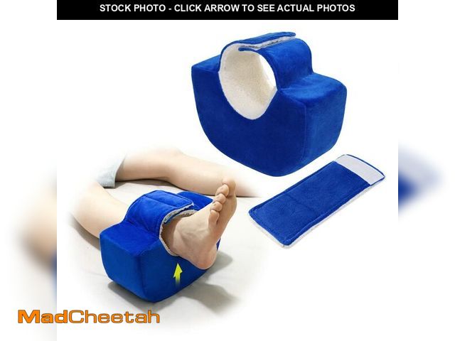 Lot 74-14383345 - NEAUDE Foot Support Pillow Ankle Protector Heel Elevator Wedge Foot Elevation Pillow for Sleeping Le...
