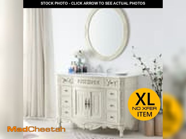 Lot 74-12550903 - (MISSING HARDWARE) Winslow 48 in. W x 22 in. D x 35 in. H Single Sink Freestanding Bath Vanity in An...