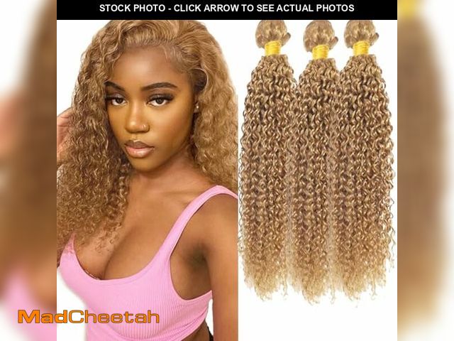Lot 74-12453242 - Fabimiya Bundles Human Hair 10 12 14 Inch Deep Wave Brown 27 Color Human Hair Bundles 12A Unprocesse...
