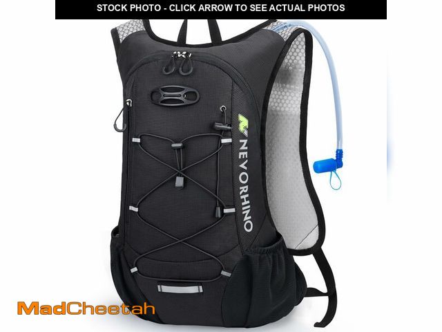 Lot 74-12702951 - Lightweight Hydration Backpack, Running Backpack with 2L Water Bladder, Hydro Water Daypack for Cycl...