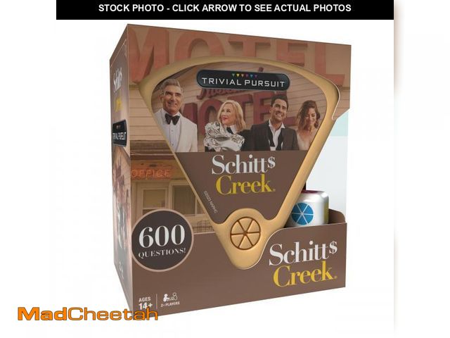 Lot 74-12314636 - USAOPOLY Trivial Pursuit Schitt's Creek Edition | Trivia Game Questions from Schitt's Creek | 600 Qu...