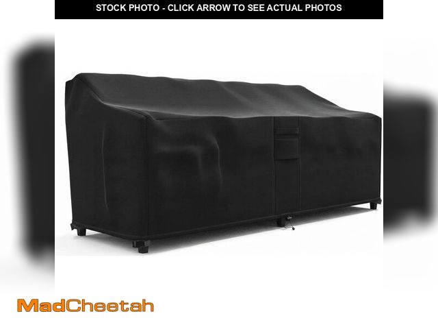 Lot 74-14061167 - KHOMO GEAR Outdoor Couch Cover Patio Furniture Covers Waterproof Loveseat Cover - Extra Small - 2 Se...