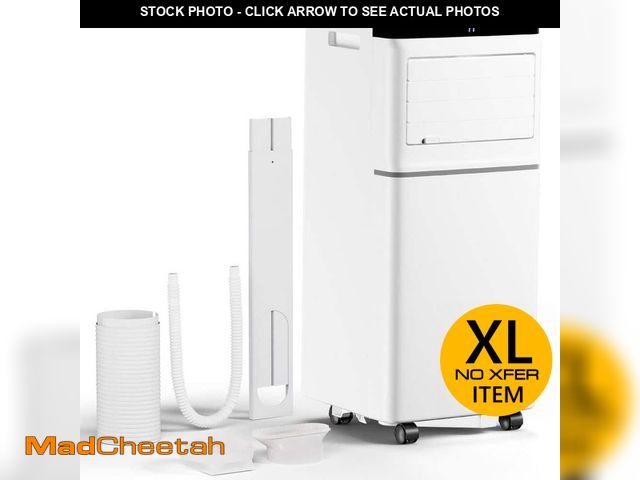 Lot 74-14558767 - COWSAR 10,000 BTU (6,000 BTU DOE) 115-Volt Portable Air Conditioner w/ Remote up to 350 sq. ft. Cool...