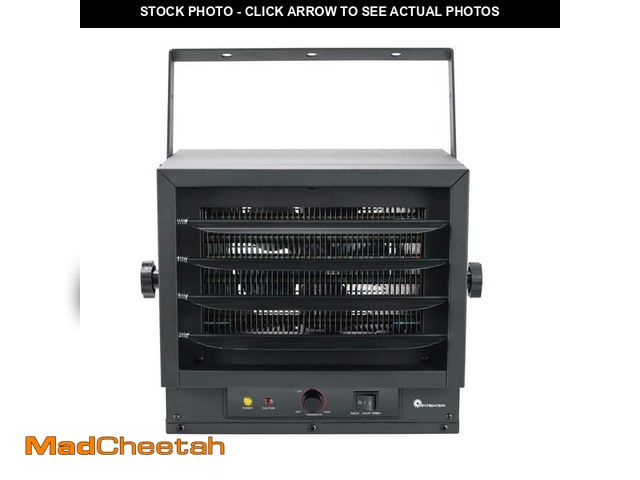 Lot 74-13037135 - Mr. Heater 5,000/4,000/3,000-Watt 240-Volt Ceiling Mount Electric Garage Heater - UNUSED