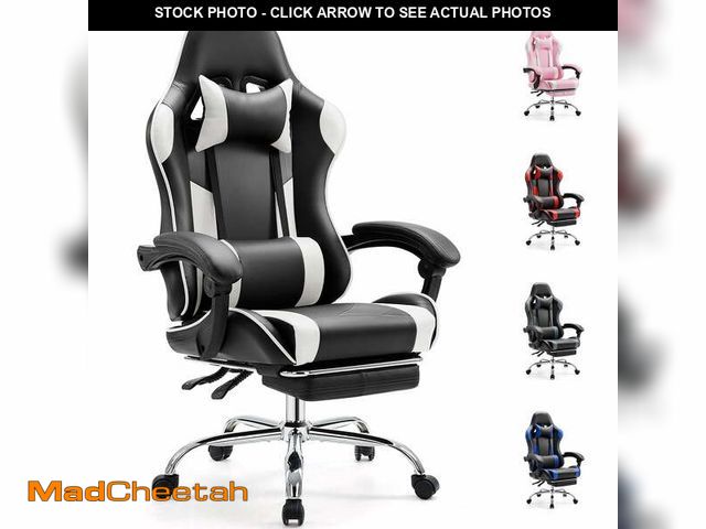 Lot 74-13766323 - EDX Ergonomic Gaming Chair High Back Office Chair with Lumbar Support and Adjustable Armrests Swivel...