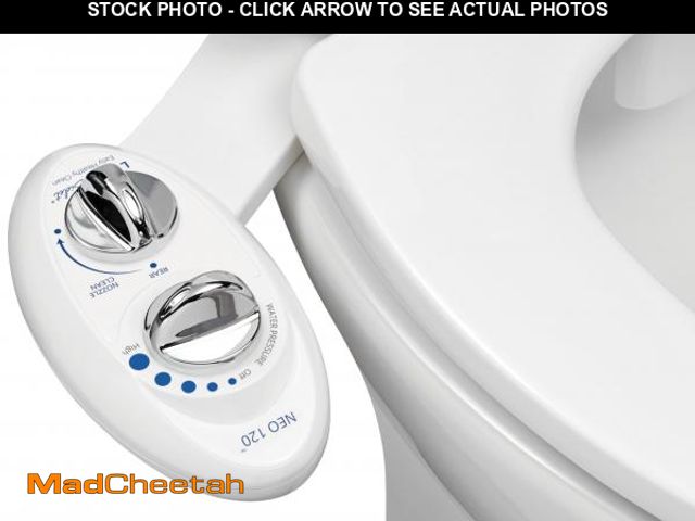 Lot 74-12438982 - LUXE Bidet NEO 120 - Self-Cleaning Nozzle, Fresh Water Non-Electric Bidet Attachment for Toilet Seat...