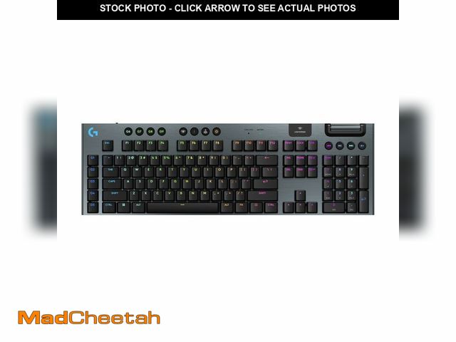 Lot 74-14357885 - Logitech G915 X Lightspeed Wireless Mechanical Gaming Keyboard, Double-Shot PBT Keycaps, Fully Progr...
