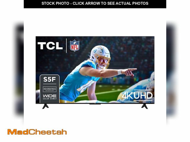Lot 74-12662025 - TCL 65-Inch Class S5 UHD 4K LED Smart TV with Fire TV (65S551F, 2024 Model), Dolby Vision, HDR PRO+,...