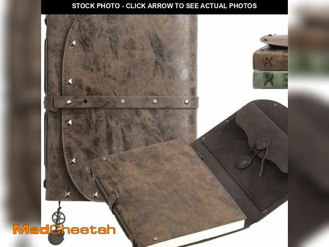 Lot 74-14205810 - ACTIONDRAKE Notebook/Journal for Women Men 288 Pages A5 Hardcover Leather Journals for Writing,Trave...