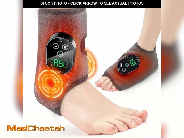 Lot 74-12970901 - Cordless Foot and Ankle Massager for Pain Relief, Ankle Heating Pad with Massage, Foot Massage with ...