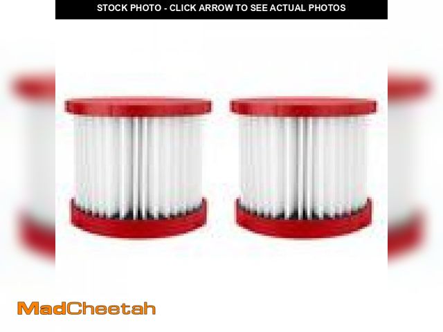 Lot 74-7891342 - Milwaukee Wet/Dry Vacuum Hepa Filter (2-Pack) - UNUSED