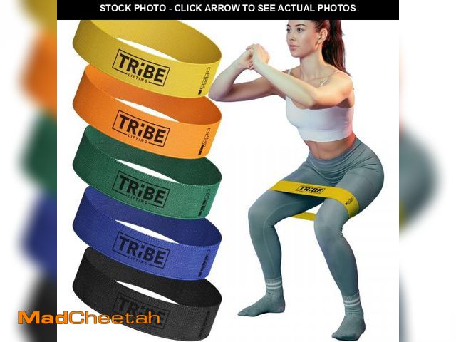Lot 74-12435813 - Fabric Resistance Bands for Working Out - Booty Bands for Women and Men - Exercise Bands Resistance ...