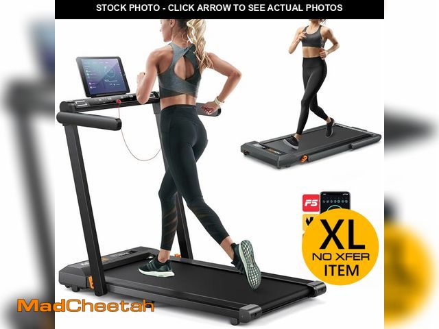 Lot 74-13074493 - Acezoe 2 in 1 Foldable Treadmills for Home Small Office, 2.5HP Walking Pad Treadmill with Handle Bar...