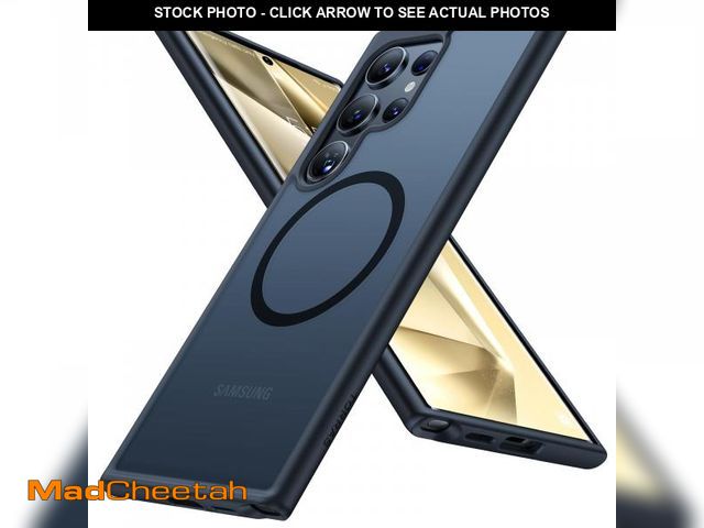 Lot 74-11557859 - TORRAS Magnetic Shockproof for Samsung Galaxy S24 Ultra Case, [18N Mighty Magnetic] [12FT Military G...