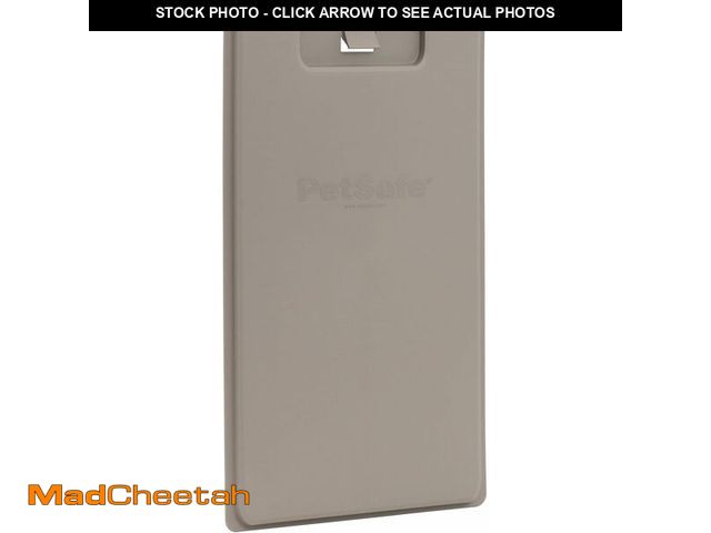 Lot 74-13042340 - PetSafe Closing Panel Pet Door Cover - Restrict Pet Access - Durable Plastic Cover - Rust-Proof - Ea...