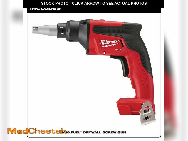 Lot 74-12792215 - Milwaukee M18 FUEL Brushless Cordless Drywall Screw Gun Tool Only - UNUSED