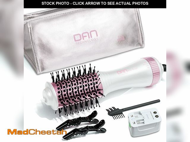 Lot 74-13622125 - Auto Dual Voltage Hair Dryer Brush,110V-120V/220V-240V,Travel HairDryer Brush,Small Hot Airbrush,Blo...