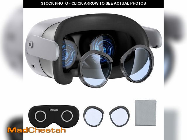 Lot 74-12717377 - STARTRC GAMES Lens Protector Set Compatible with Meta Quest 3S Accessories, Soft Lens Protector Cove...