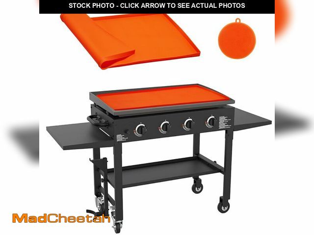 Lot 74-13548411 - SJSJsuit Griddle Cover for Blackstone, Heavy Duty Food Grade Silicone Griddle Mat for 36 inch- Silic...