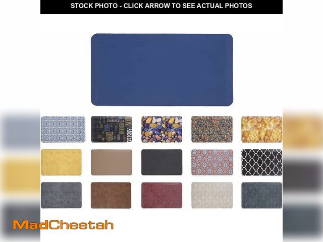 Lot 74-12806582 - Mabel Home Anti Fatigue Floor Mat- 3 Size(20x32 &amp; 20x39 &amp; 24x70),16 Colors - Standing Desk M...