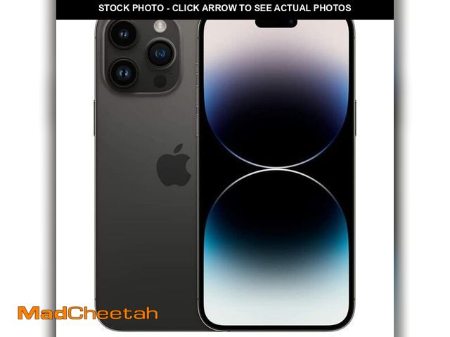 Lot 74-12635785 - Apple iPhone 14 Pro, 512GB, Space Black - Unlocked (Renewed) - UNUSED