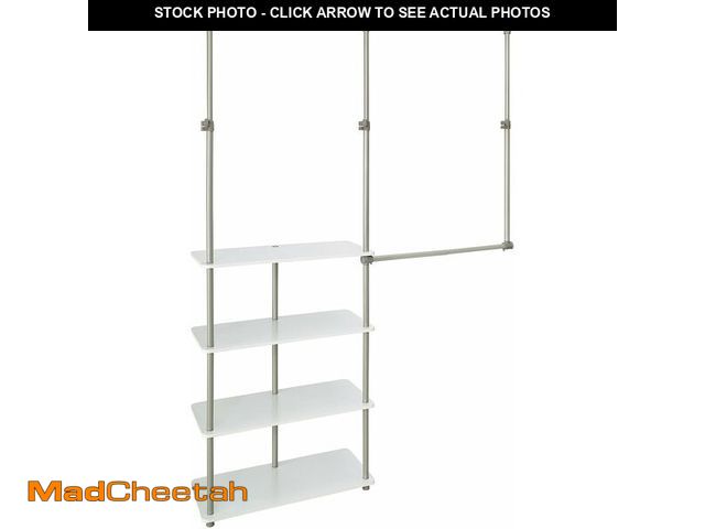 Lot 74-13835638 - ClosetMaidÃâÃ MaximizerÃÂ¢Ã¢â¬Å¾ÃÂ¢ Closet Accessory, Add Adjustable Storage Space, 4 Shelves...