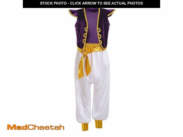 Lot 74-13571830 - Maoluo Vintage Boys Arabian Prince Costume Kids Dress Up Halloween Party Street Rat Suit Cosplay Fan...