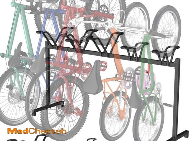 Lot 74-12513465 - Sttoraboks 5 Bikes Stand Bicycle Storage Hook - UNUSED