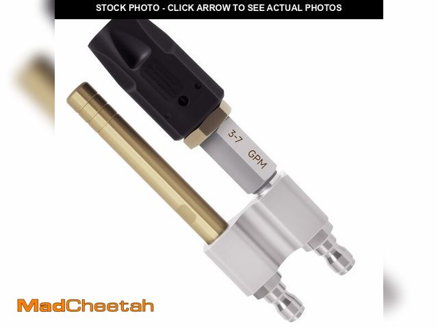 Lot 74-12713326 - Jeogejin Adjustable M5 Twist Nozzle for Pressure Washer, 2 in 1 Adjustable Long Range Shooter Tip wi...