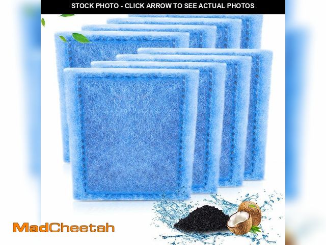 Lot 74-13549652 - Umlecoa 8/16/32 Pack Rite-Size C Filter Cartridges Compatible with MarineLand Penguin PRO Power Filt...